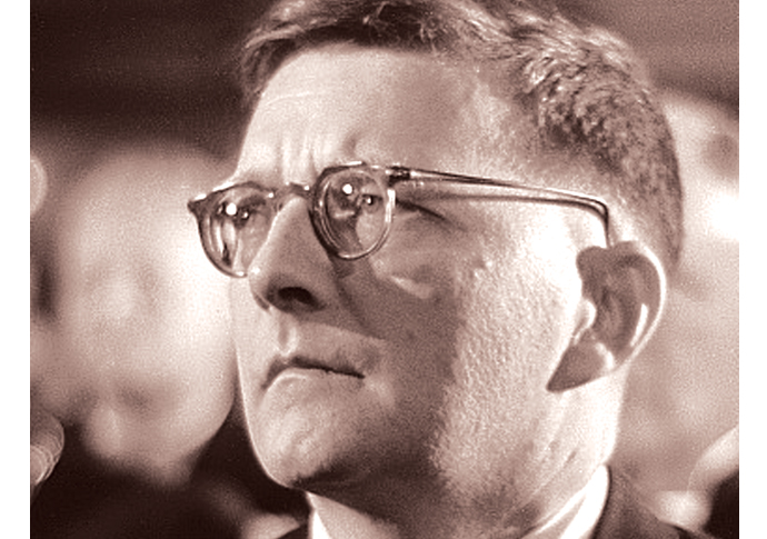 Dmitri Shostakovich photo- deutsche fotothek